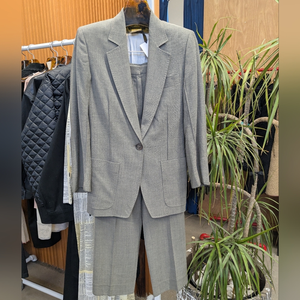 Women's Vintage Ann Demeulemeester 2 Pc Suit